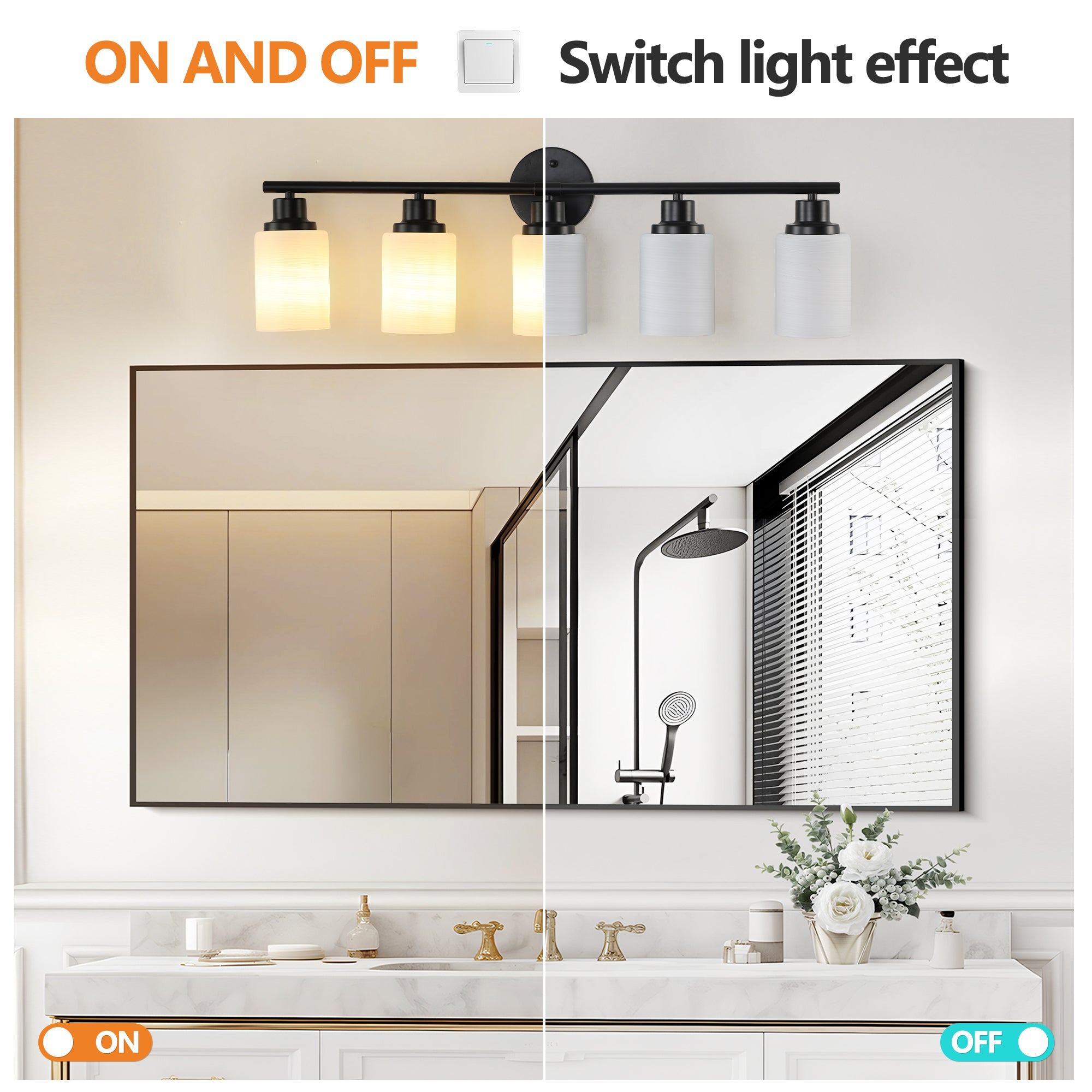 31 Modern 5-Light Vanity Bathroom Mirror Light
