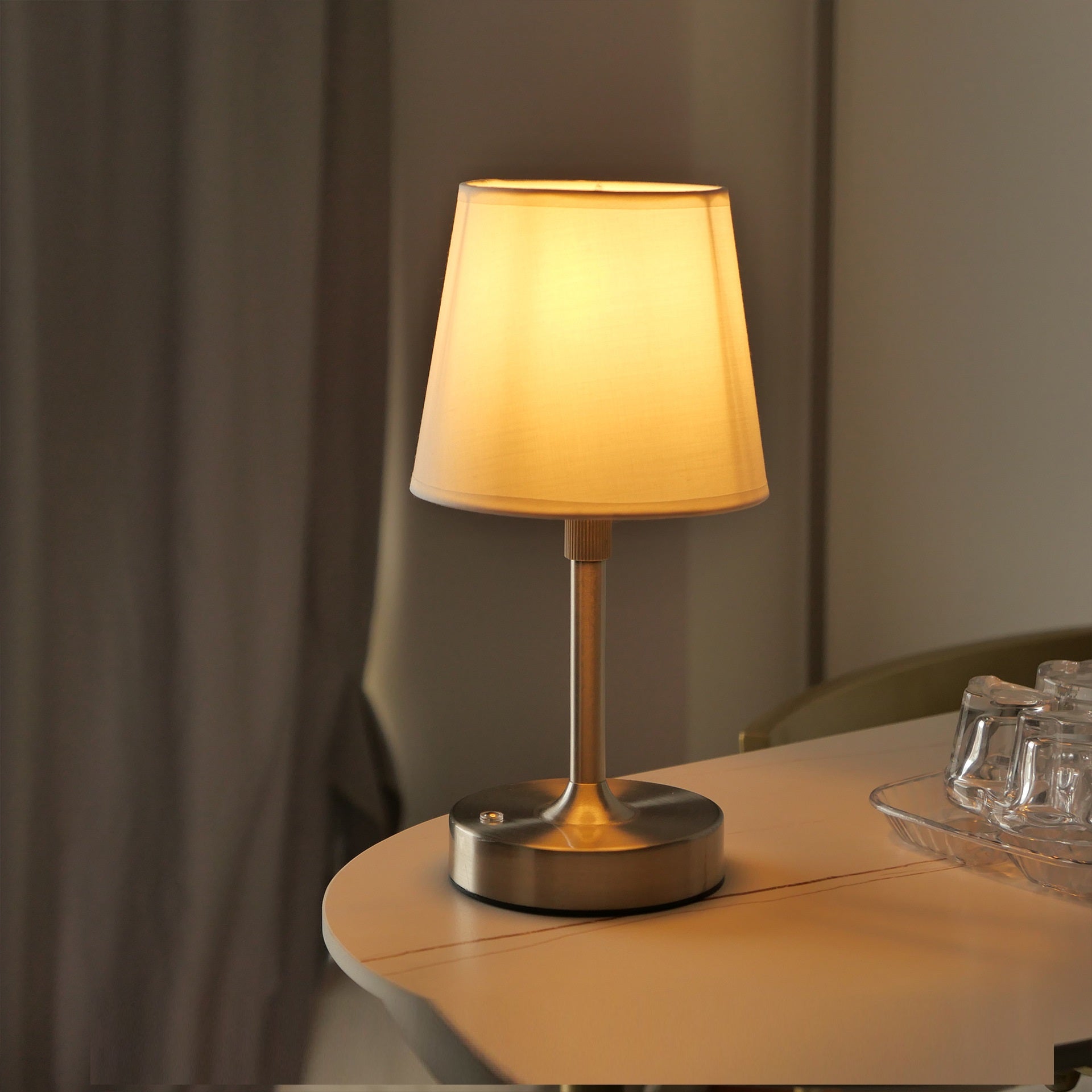 Fabric Table Lamp | Modern Design