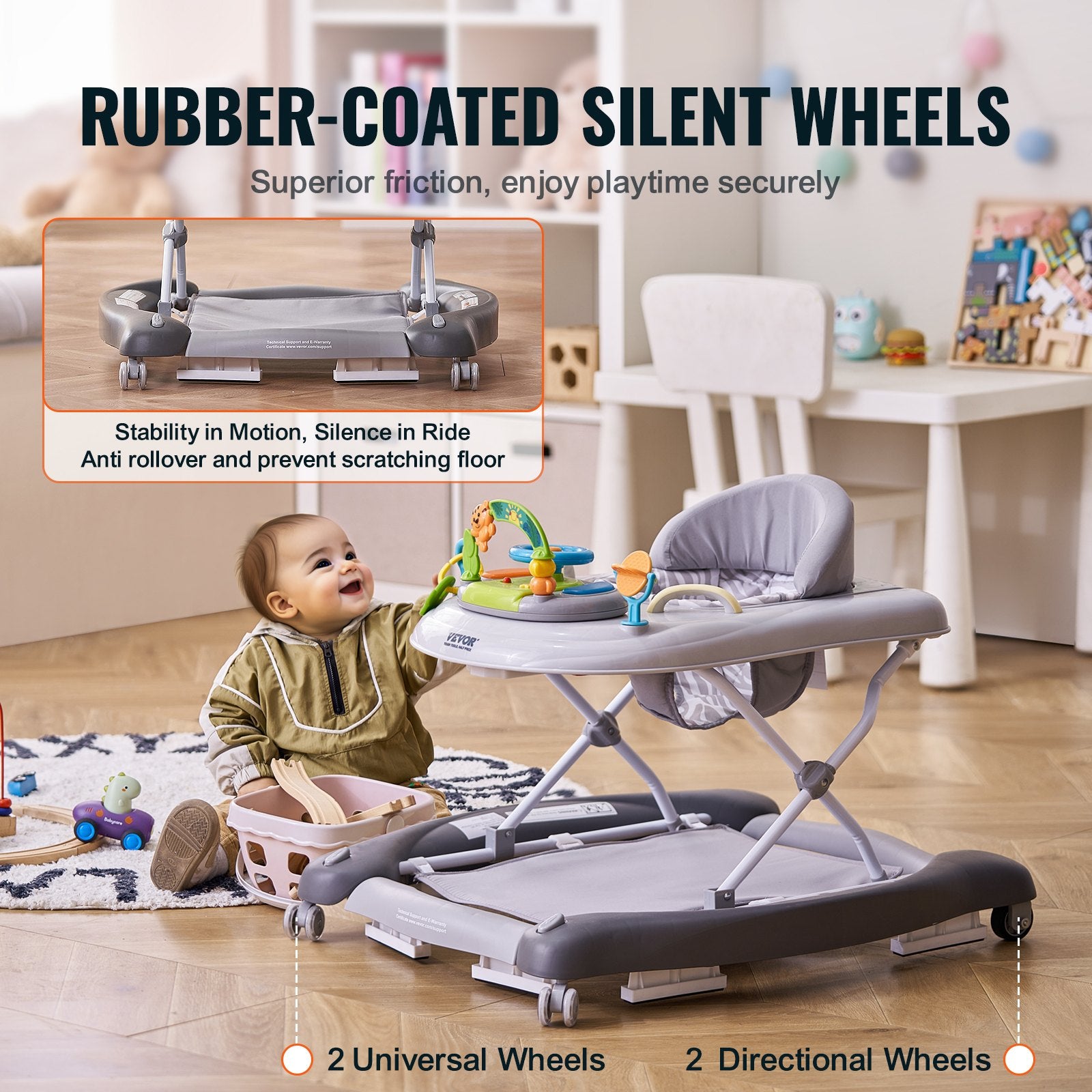 4-in-1 Baby Walker