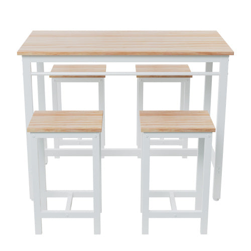 5-Piece Kitchen Table Set | Minimalist Design