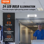 6 Pack Commercial Emergency Light
