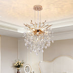 Modern Tree Branch Crystal Chandelier Luxury Gold Crystal Pendant Ligh