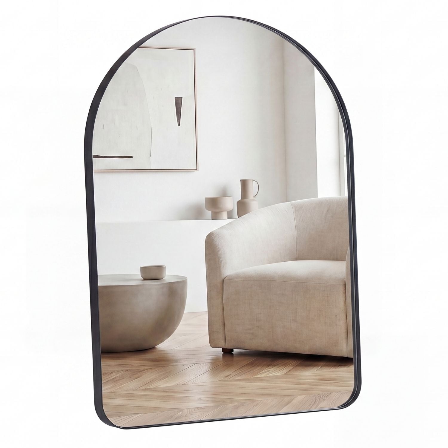 Arched Wall Mirror For Bathroom Over Sink