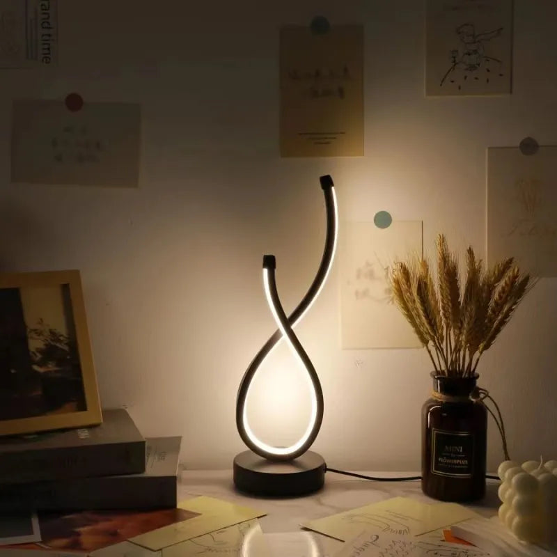 LED Table Lamp | Modern Heart Design