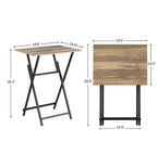 Portable Snack Table | Lift-Top Design