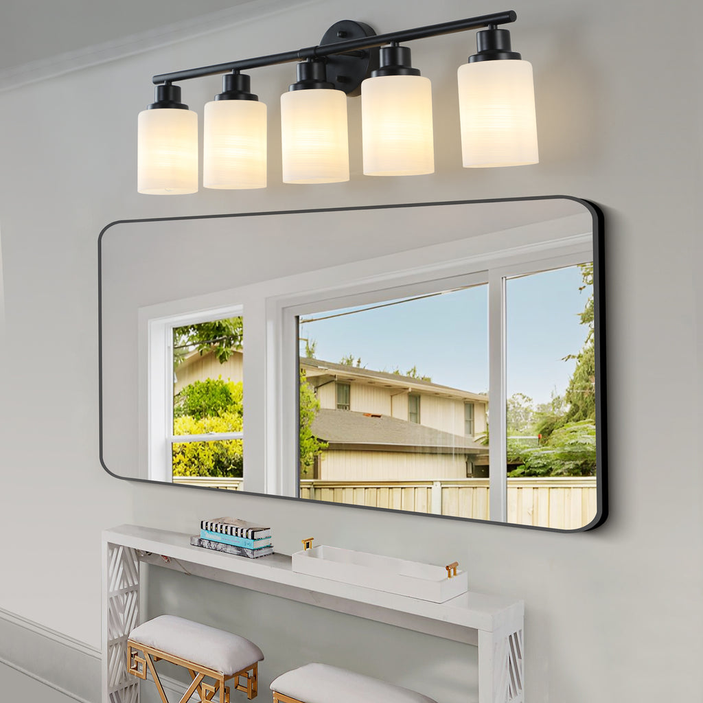 31 Modern 5-Light Vanity Bathroom Mirror Light