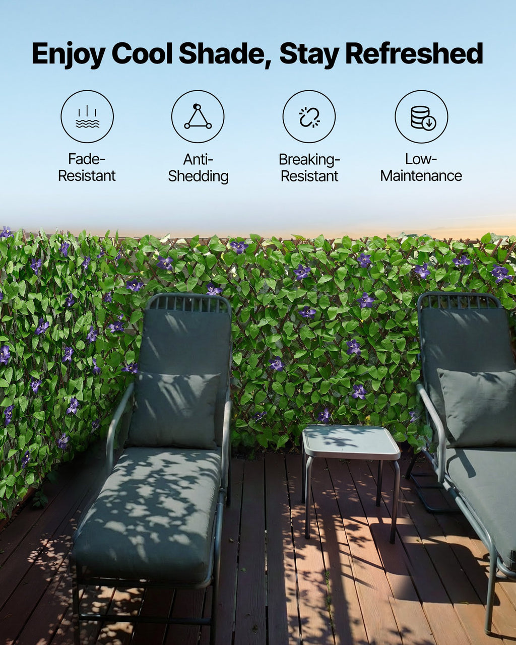Expandable Fence Privacy Screen