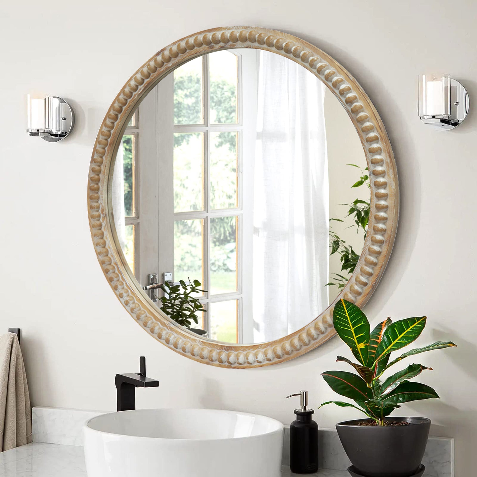 Round Decorative Wall Mirror