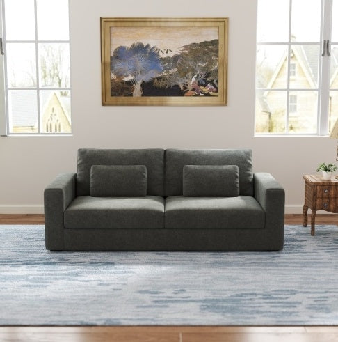 Modern 3-Seater Sofa | Upholstered  Couch Design