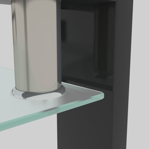 Rectangular Glass Coffee Table | 2-Layer Structure