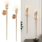 Holder Sconce With Battery Operated Candles Retro Chic Wall Sconces Ca