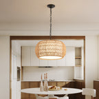18inch Farmhouse Pendant Light With Adjustable Height