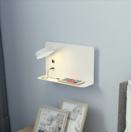 USB Charging Bedside Lamp | Minimalist Design