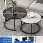 Round Coffee Table | Lift-Top Modern Design