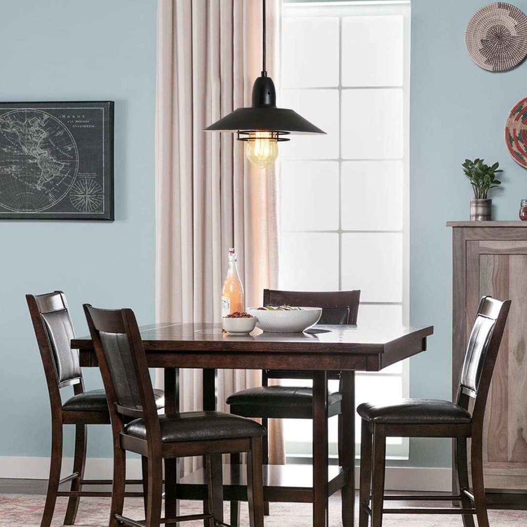 Farmhouse Vintage Pendant Light Black Fixture Pendant Lights With Spri