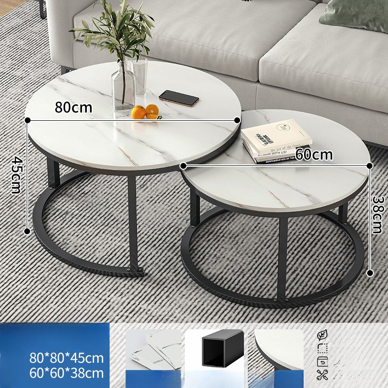 Round Coffee Table | Lift-Top Modern Design