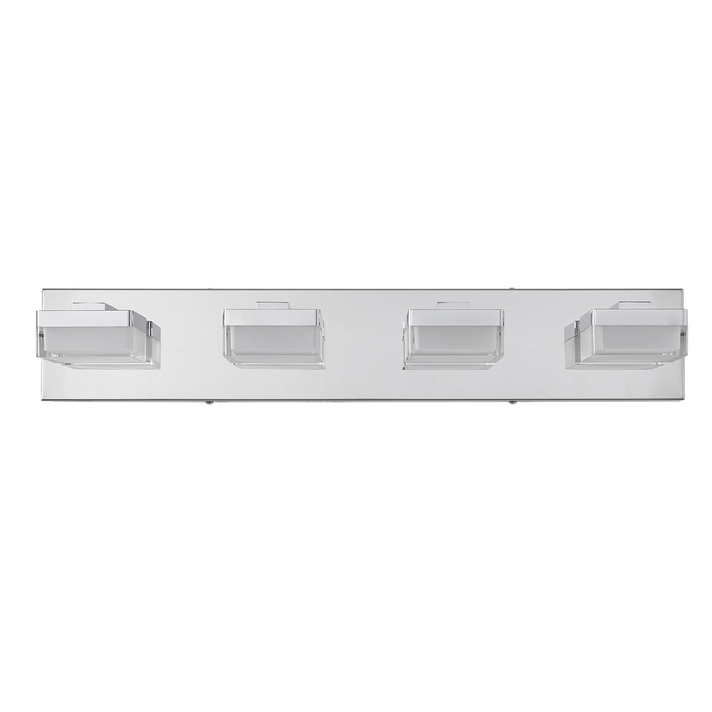 Modern Chrome LED Vanity Light