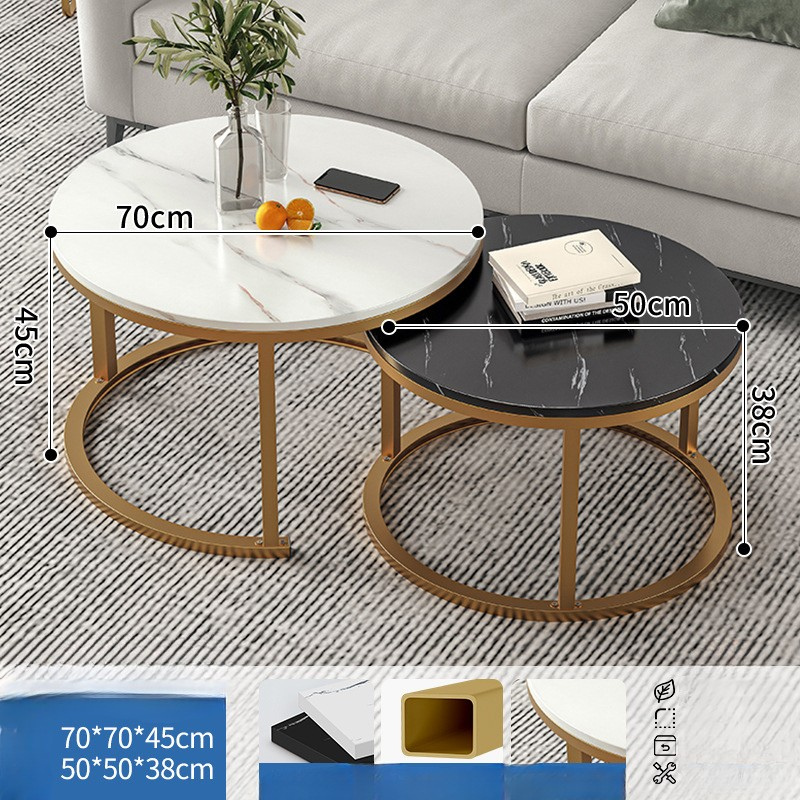 Round Coffee Table | Lift-Top Modern Design