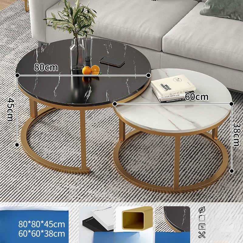 Round Coffee Table | Lift-Top Modern Design