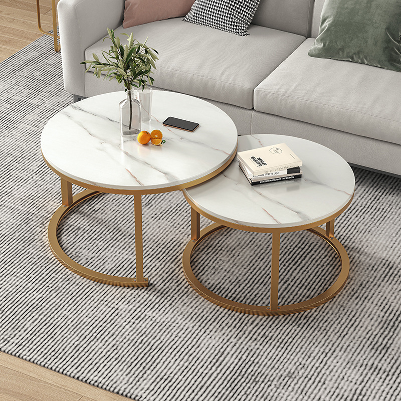Round Coffee Table | Lift-Top Modern Design