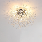 Modern LED Ceiling Light | Crystal Design