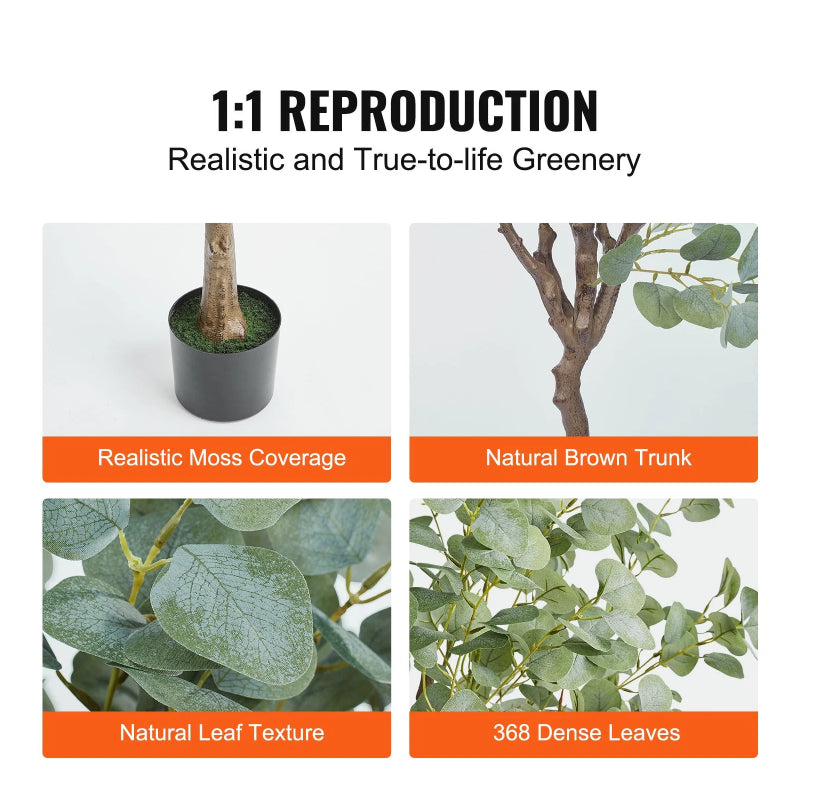 Artificial Eucalyptus Tree