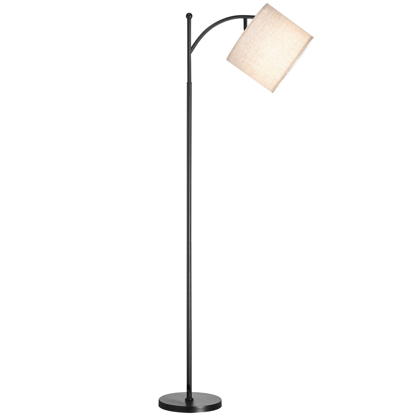 Floor Lamp Dimmable Color Temperature Living Room Lamp With Remote Con