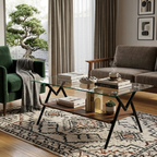 Rectangular Coffee Table | 2-Layer Design