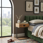 Modern C-Shaped Side Table | 2-Layer Structure