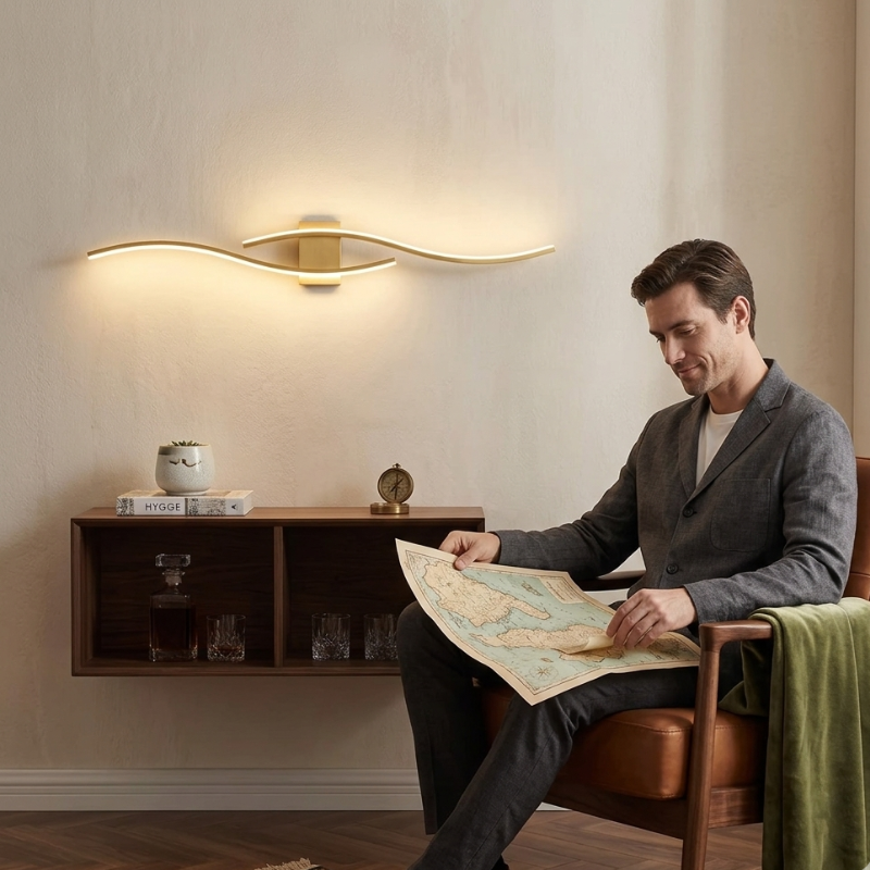 Modern Bedside Wall Lamp | Minimalist Design