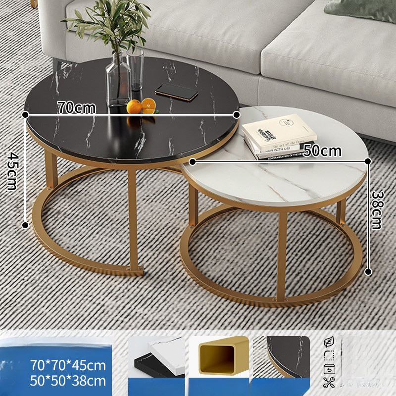Round Coffee Table | Lift-Top Modern Design