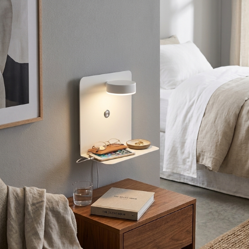 USB Charging Bedside Lamp | Minimalist Design