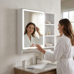 LED Mirror Storage Cabinet | Modern Design
