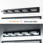 Modern Black LED Vanity Light