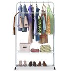 1Pc Garment Hanging Rack Clothing Hanging Rail Pillow Shoe Display Org