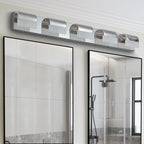 Modern Bathroom Vanity Lighting 5-Light LED Vanity Lights Over Mirror