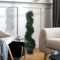 3FT Topiary Artificial Faux Cedar Tree Spiral Fake Plant