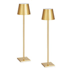 Cordless Table Lamp 2 PCS Rechargeable Battery Desk Lamp Adjustable He