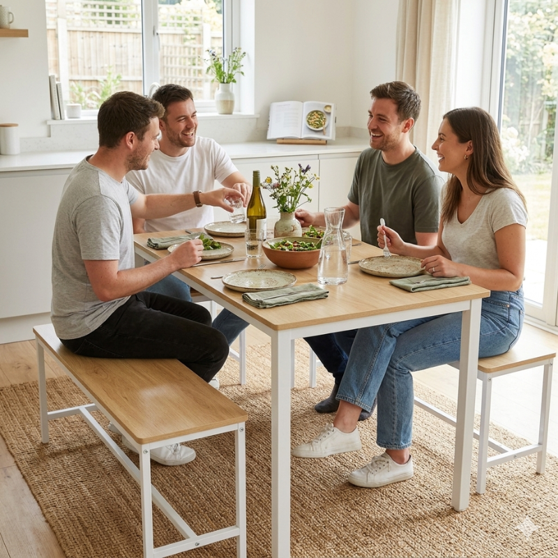 Modern Dining Table Set | Ergonomic Design