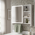 LED Mirror Storage Cabinet | Modern Design