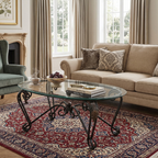 Tempered Glass Coffee Table Set | 2-Layer Design