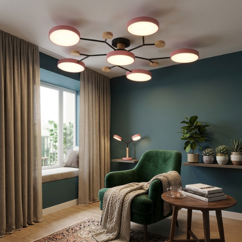 Living Room LED Ceiling Lamp | Modern Design