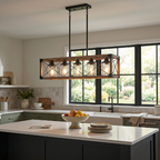 Vintage 5-Light Chandelier | Farmhouse Design