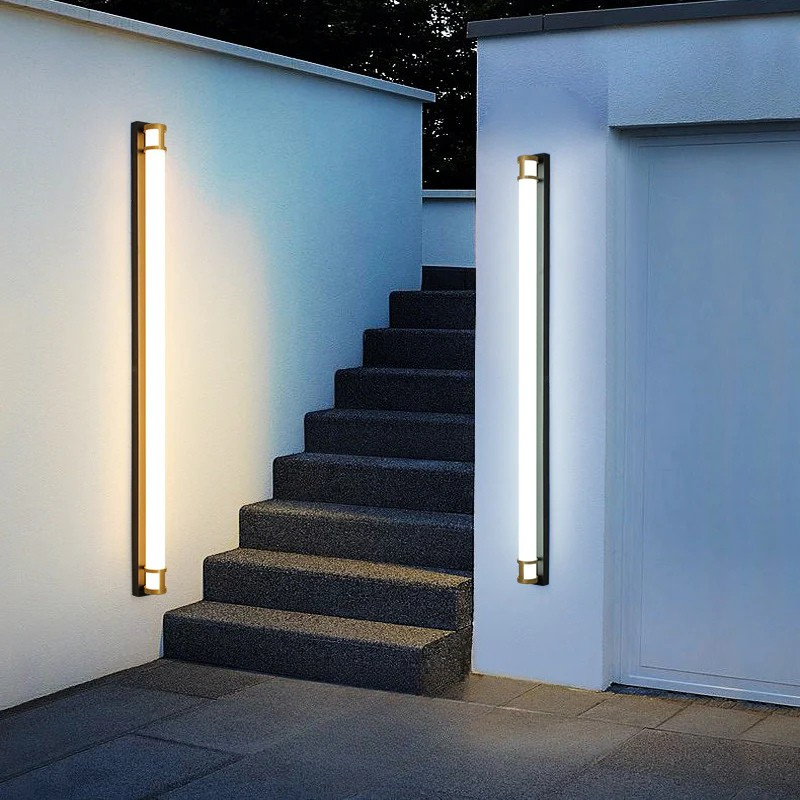 Gold Corner Wall Lamp | Modern LED