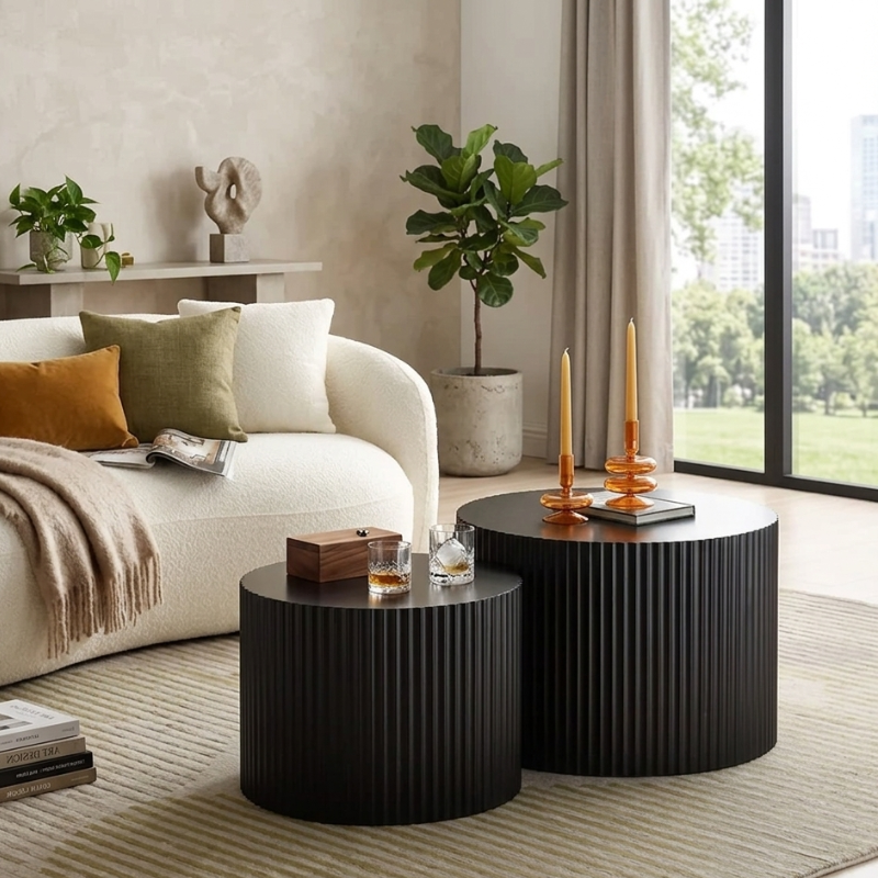 Nesting Coffee Tables | Round Design