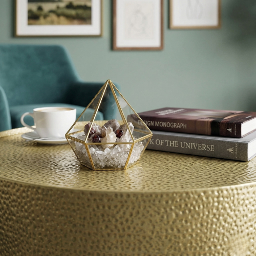 Modern Metal Frame Coffee Table | Lift-Top Design