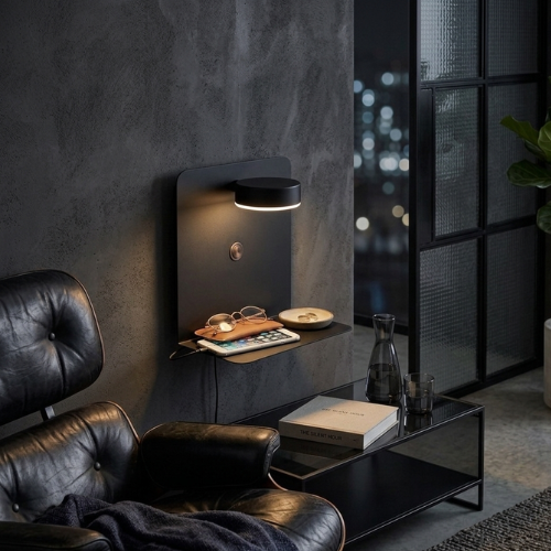 USB Charging Bedside Lamp | Minimalist Design