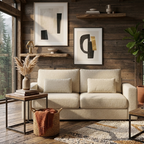 Modern 3-Seater Sofa Couch | Double Cushioning