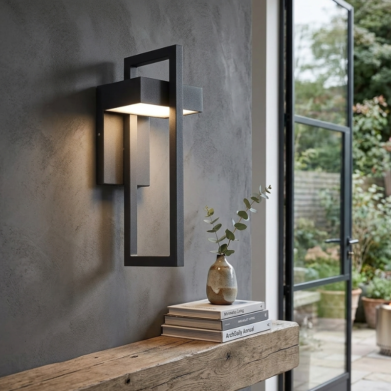 Modern Outdoor Wall Lamp |  Wall-Mounted Design