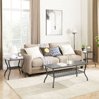 Retro Coffee Table Set | 2-Layer Structure